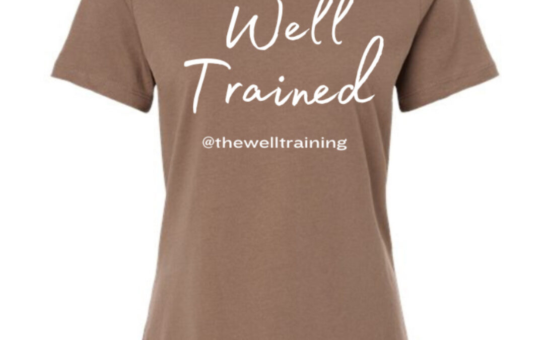 Vintage Brown Well Trained Tee