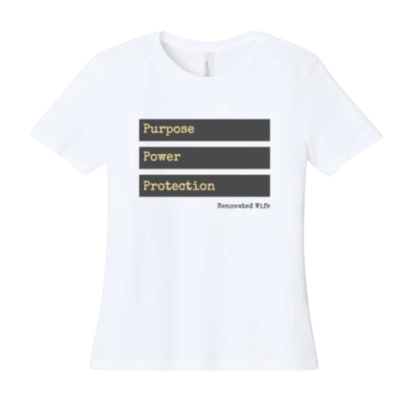 Renovated Wife Tee  - White (Women's Cut)