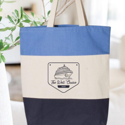 Well Cruise Tri-Color Tote
